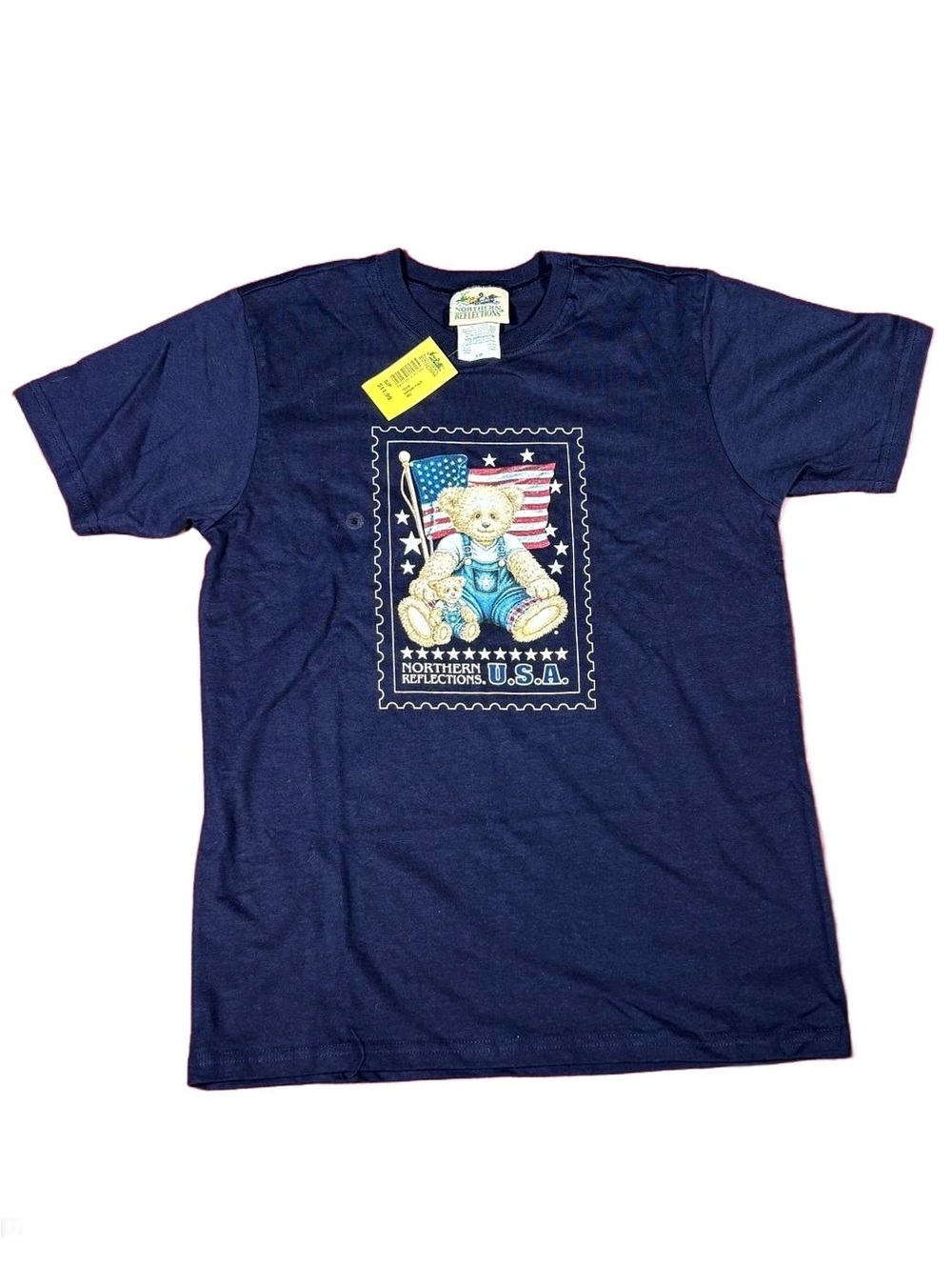 Northern Reflections Postage Stamp Tshirt
